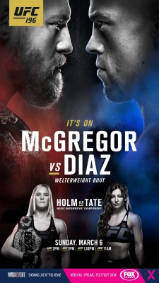 UFC 196: McGregor vs Diaz-free
